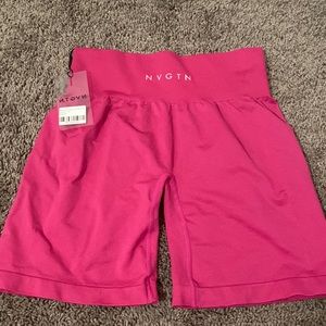 NVGTN hot pink shorts
